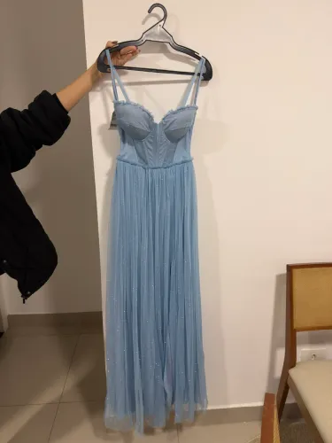 Vestido de festa Azul Serenite