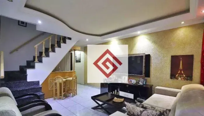Sobrado com 4 dormitórios à venda, 192 m² por R$ 700.000,00 - Vila Camilópolis - Santo And