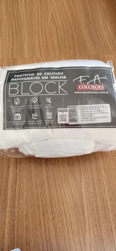 Protetor de colchão Impermeável-Tamanho King (Nunca usado)
