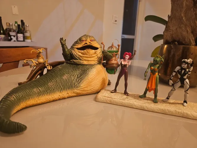 Jabba star wars raro + dançarinas