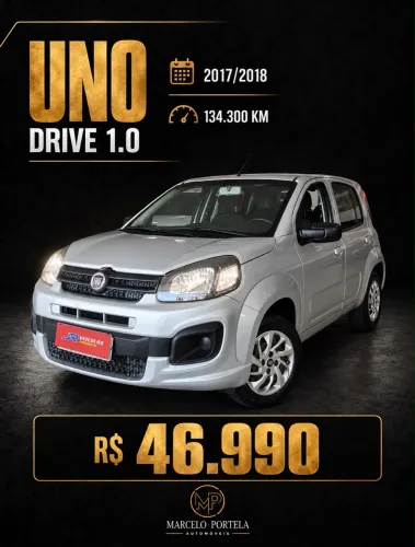 Fiat Uno Drive 1.0 Flex 6V 5P 2018