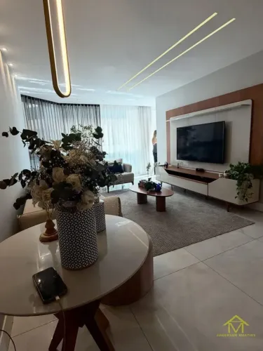 Apartamento com Vista para o Mar em Praia de Itaparica: 4 Quartos com Suíte com 161 m²