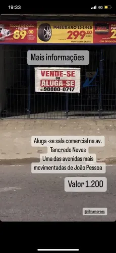 Sala Comercial para Locação em João Pessoa, Manaíra