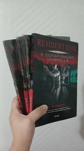 Coleção de livros Resident Evil