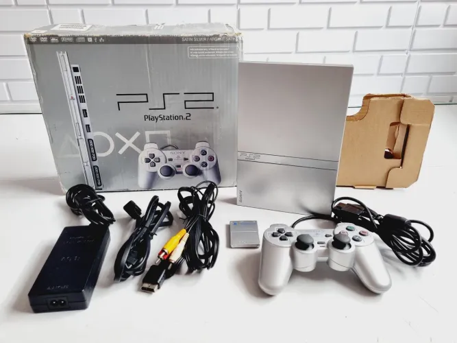 440- PRATA - CONSOLE PS2 SLIM