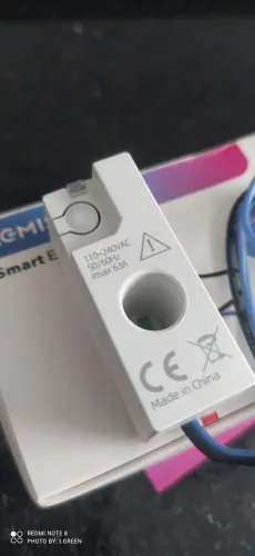 Monitor de tensão wi-fi tuya