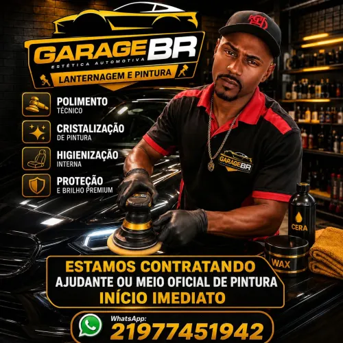Precisa-se de meio oficial de pintura