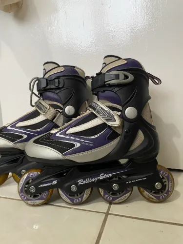 Patins Traxart Rolling Star ABEC 5 - Super Conservado