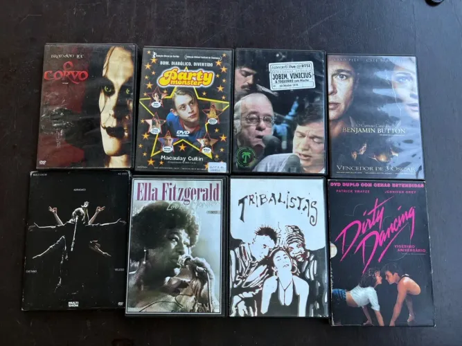 DVDs Diversos pacote 40 dvds