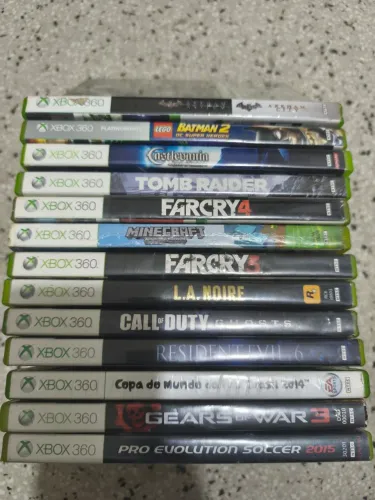 Coleção de Jogos Xbox 360