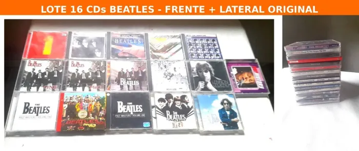Lote 16Cds Beatles + Lennon &McCartney Originais