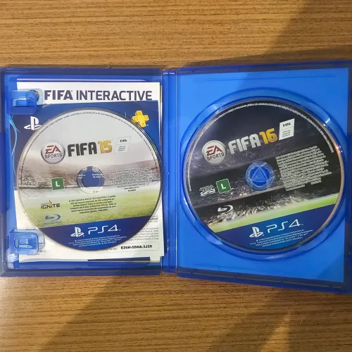 FIFA 15 + FIFA 16 PS4 | 2 Jogos Originais