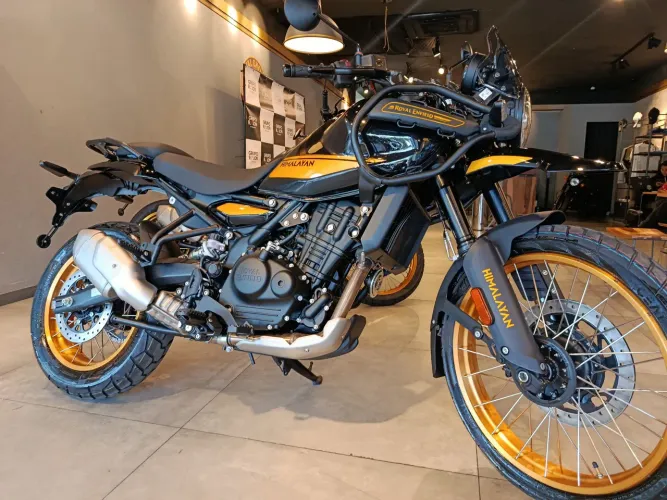 ROYAL ENFIELD HIMALAYAN 450 - A MOTO QUE VAI ONDE AS OUTRAS PARAM! * Marcio 