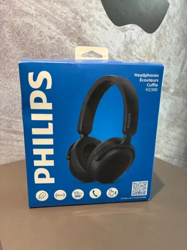 Headphone Bluetooth Philips TAH2300BK/00 na cor preta