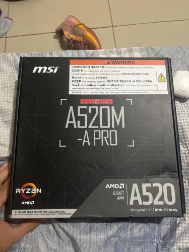 Placa mãe A520M A Pro