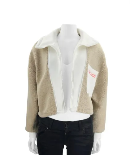 Jaqueta Casaco frio zara feminino bege P