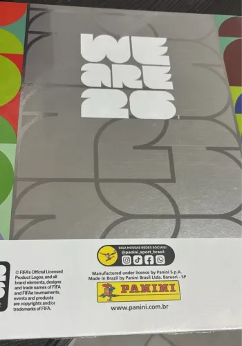 Álbum prata capa dura - lacrado