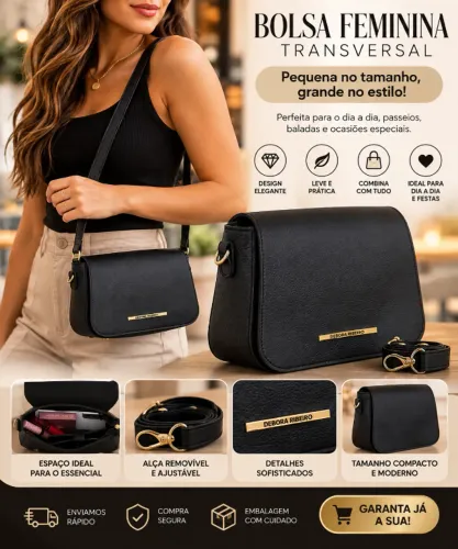 Bolsa Feminina Pequena Transversal De Lado Top Balada Festa Enviamos Rápido