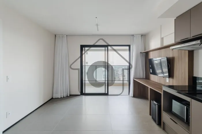 Apartamento para locação na Vila Clementino, São Paulo-SP: 1 quarto, 1 sala, 1 banheiro, 3