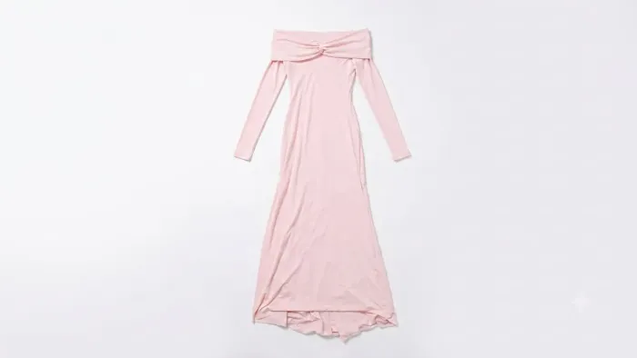 Vestido Longo Bari Cloth Concept Rosa (Novo c/ Etiqueta) - Tam PP