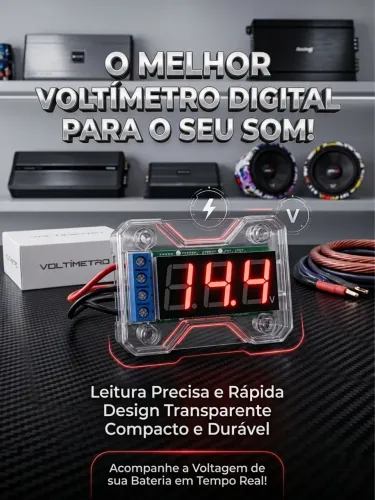 Voltímetro Expert Vex 1.0