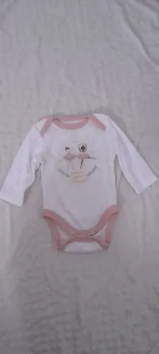 Conjunto Body + Calça Bailarina 0 a 3 Meses