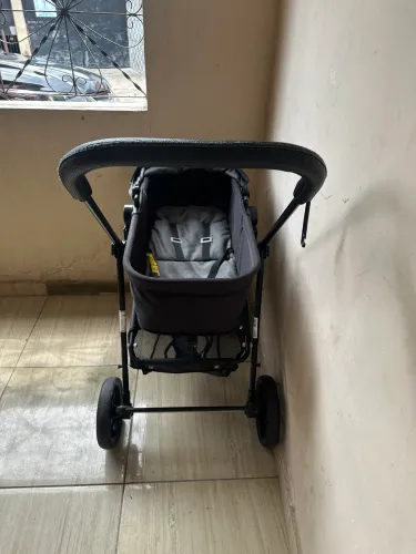 Carrinho de bebê Galzerano Moises Preto