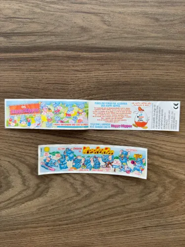 Folheto kinder ovo happy hippos e marefantes