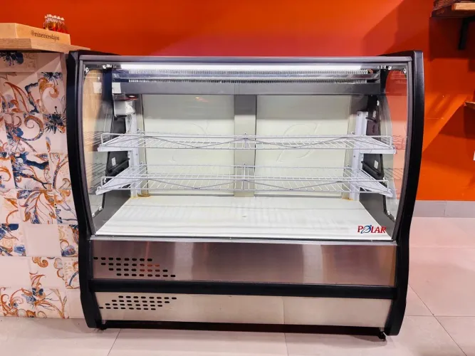 *VITRINE REFRIGERADA POLAR 1,25m - ESTADO DE NOVA*
