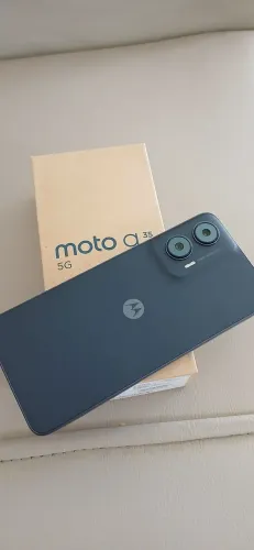 Celular Motorola moto g35, na caixa