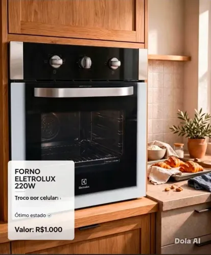 Forno Electrolux 220v