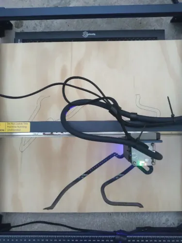 Maquina de corte e gravação a laser 10w