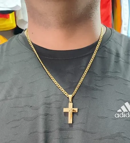 Cordão novo crucifixo