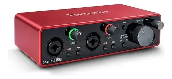 Scarlett 2i2 3rd Gen Usado