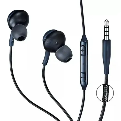 Fones P2 A'Gold FN-S8B Com Fio Som Alto Graves Fortes Com Microfone