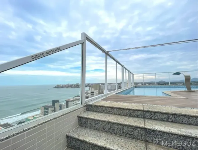 Apartamento Guarapari venda, na Praia do Morro, em Guarapari com lazer completo na cobertu