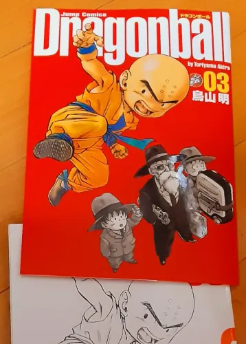 Manga do Dragonball Vol3 Japones