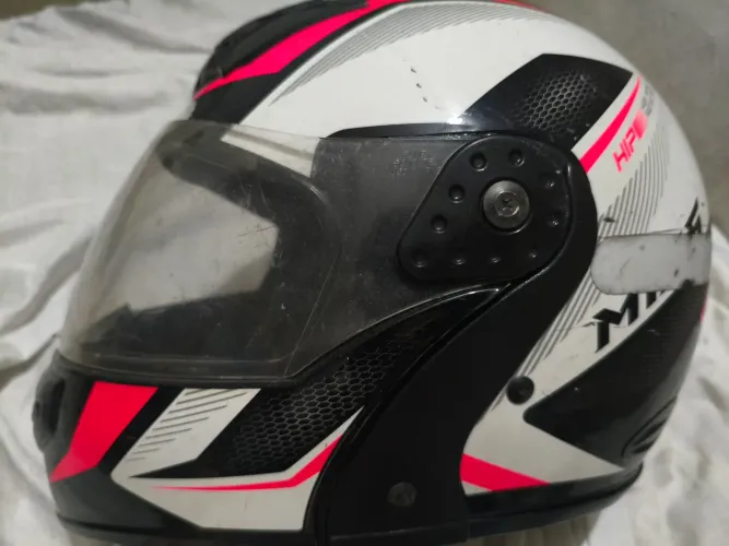 Capacete Escamoteável MIXS Gladiator Neo 56 Rosa <br> https://a.co/d/0arVlhYM