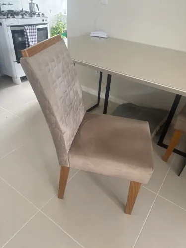 Cadeira suede