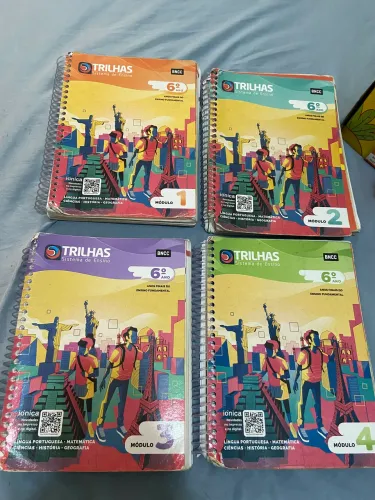 Livros 6ºano Trilhas Sistema de Ensino