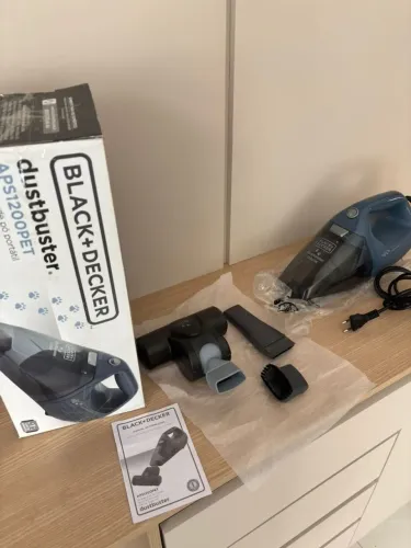 ASPIRADOR DE PÓ PORTÁTIL COM BOCAL PET 127V - BLACK&DECKER APS1200PET-BR