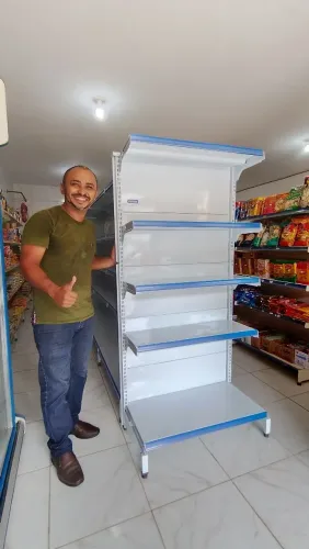 GÔNDOLAS DE CENTRO, PONTA DE GÔNDOLA E PAREDE LINHA FIT AMAPÁ 