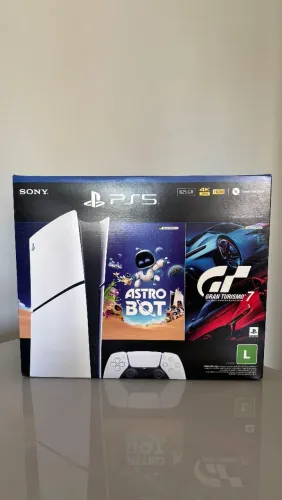 Ps5 Slim digital semi-novo com garantia de loja