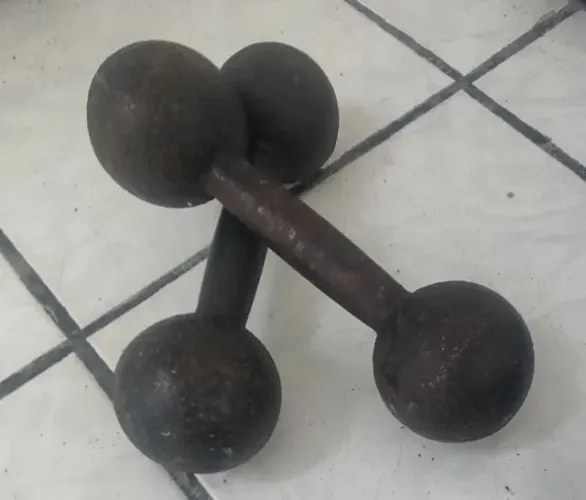 par de halteres 10 klg