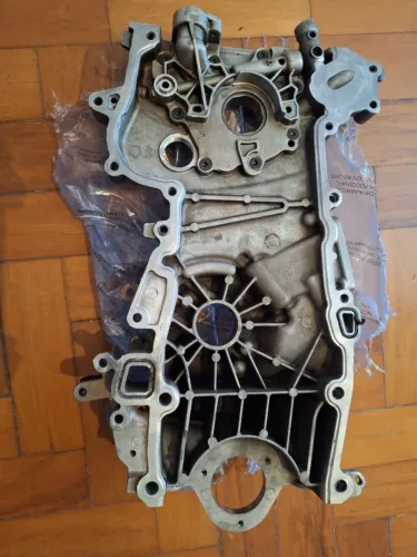 Tampa Motor Bomba Oleo Motor Fiat Firefly 1.0 3cc 6V Argo Mobi Uno (2017 à 2022) Original