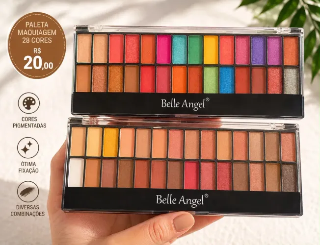 Paleta maquiagem