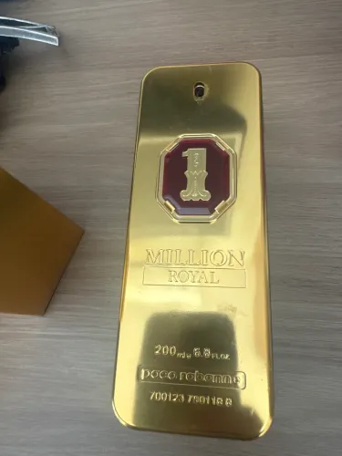 Frasco One million Royal 200 ml (vazio) Paco rabanne
