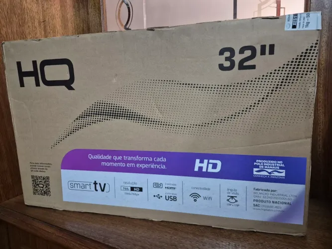 Smart TV 32 Polegadas Full HD - Nova na Caixa