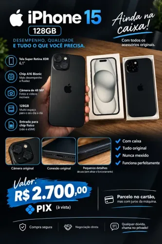 IPHONE 15 - 128GB