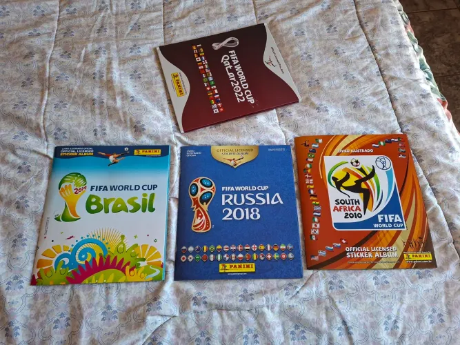 Álbuns de Figurinha da copa
